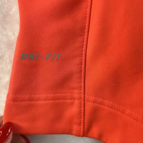 Nike  Medium Thermal Element Running Hoodie 1/4 Zip Bright Orange 481311-627