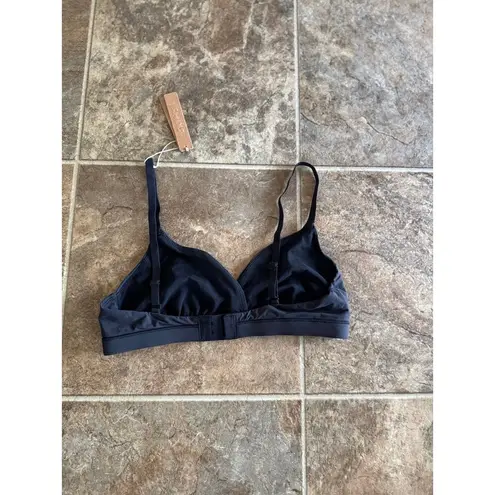 SKIMS Fits Everybody Crossover Bralette Onyx Size Small