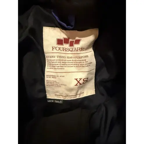 Foursquare purple snowboarding pants snowpants size xs