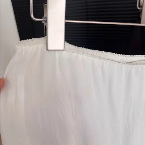 Tibi Lace Applique Slip Skirt size m