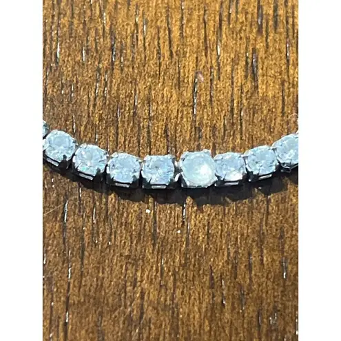 Jordan Road Jewelry Glitz Anklet in Silver & Crystal One Size Jewlery