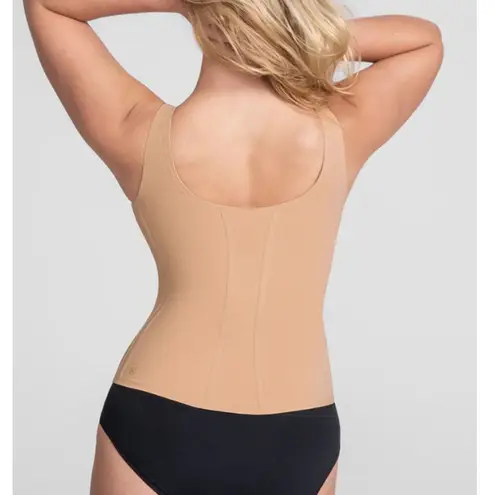 Honeylove Women's Sand Size XL Boldness Tank Top Powerful Sculpting EUC Brown