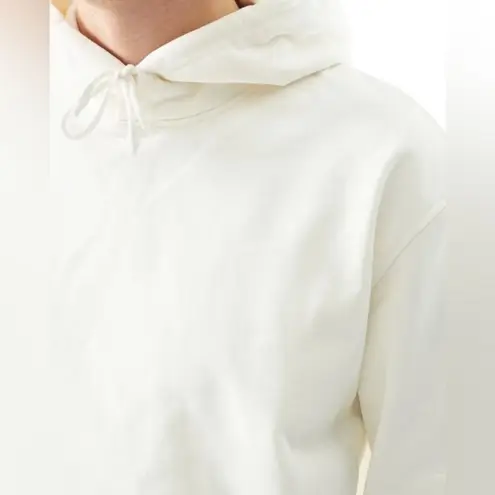 Samsoe Samsoe Folmer Organic Cotton Pullover logo WHITE Hoodie unisex XL sweater