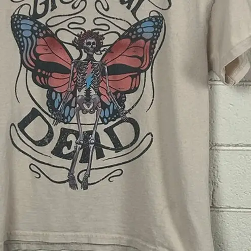 Grateful Dead  Beige Band Tee size XS