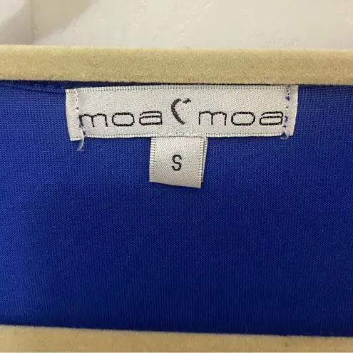 Moa Moa V-Neck Swing Tank Top with Ruffle Detail