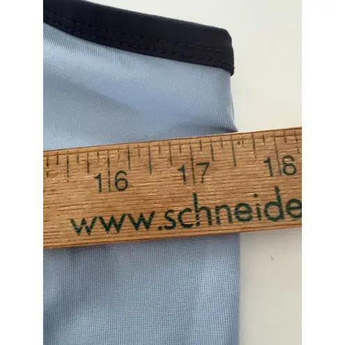 Lucky In Love Shirt Womens L Blue Athletic Racerback Tennis Golf Pickleball Size L