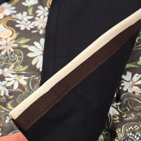 A New Day New Black Pants with Brown Stripes