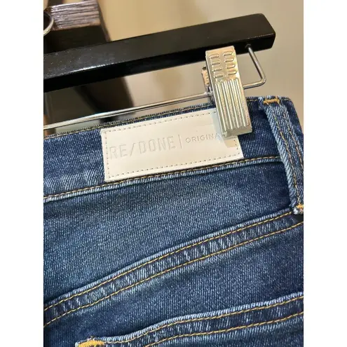 RE/DONE Originals 70s Stove Pipe Dark Rinse Womens Size 26