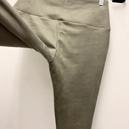 J. McLaughlin Lori Suede Legging, Olive Green | Size XS