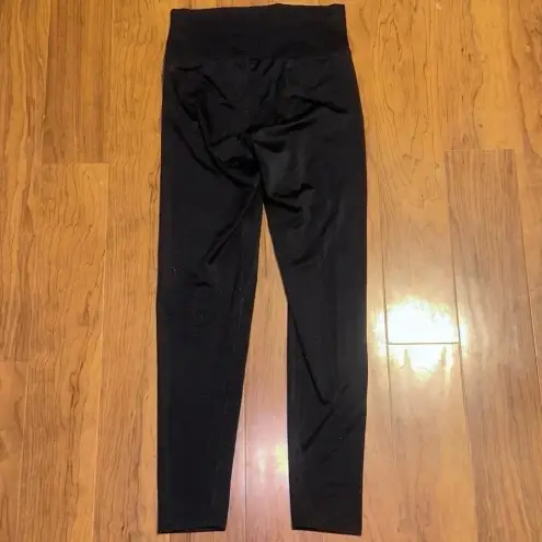 Beach Riot  SPORT Glitter Ayla Legging Black Glitter Large Workout Yoga Running