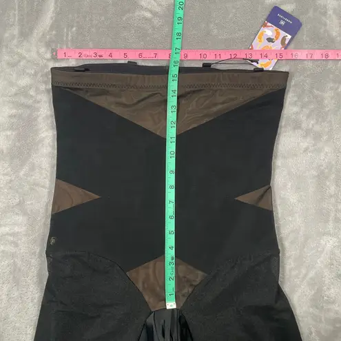 Honeylove Shapewear 1X Black SuperPower Girl Short Compression Shaping Smoothing