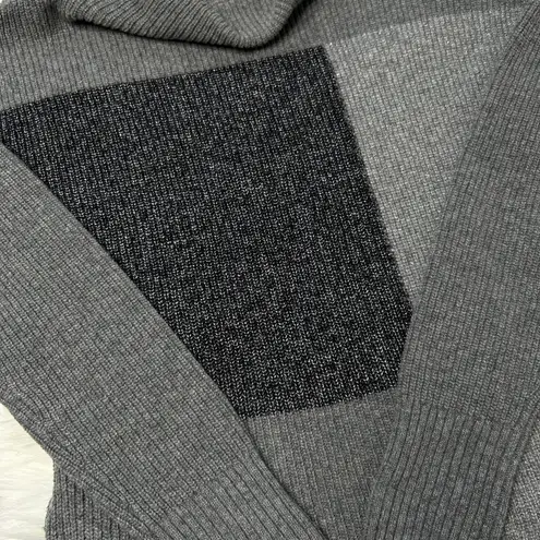 LAFAYETTE 148 Knit Sweater Womens Size Small Wool Cashmere Angora Blend Winter Gray