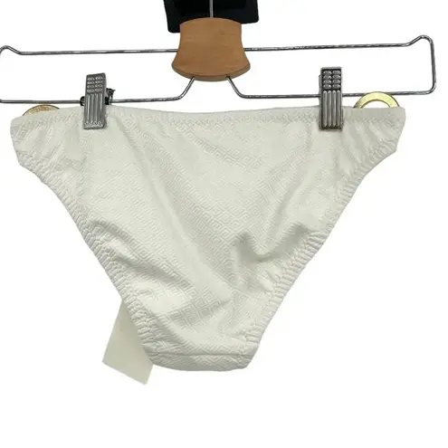 Shoshanna Swimwear Ivory Ring Bikini Bottom Size Small