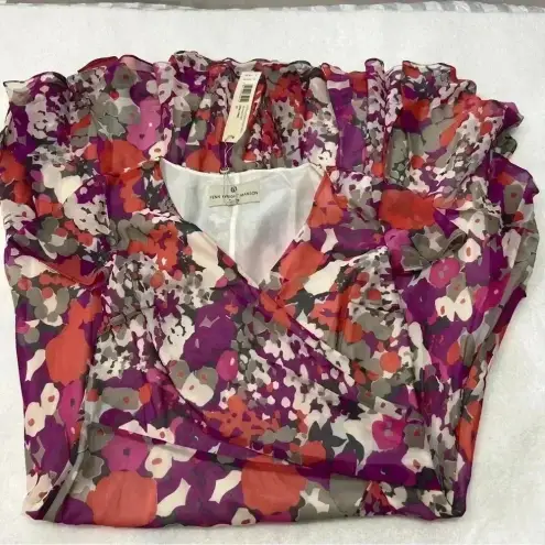 Fenn Wright Manson  PETITE GATHERED FRONT DRES size 10