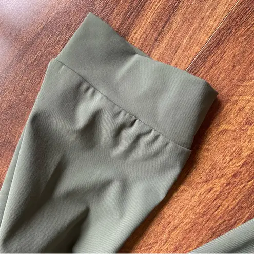 Save the Duck Nylon Rain Jacket Dark Sage Green Size undefined