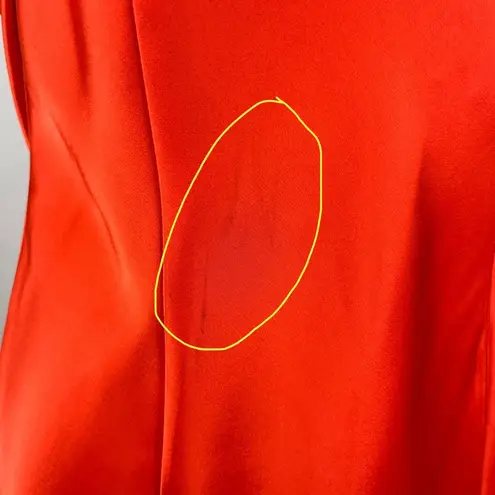 Nanushka Emila Minidress in Blood Orange Size L