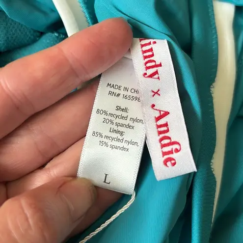 ANDIE  The Rockley One Piece Swimsuit Baltic size L  NWT