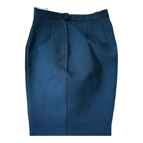 Vintage 70's Helanca of Austria Wool black high waist stirrup pants size small