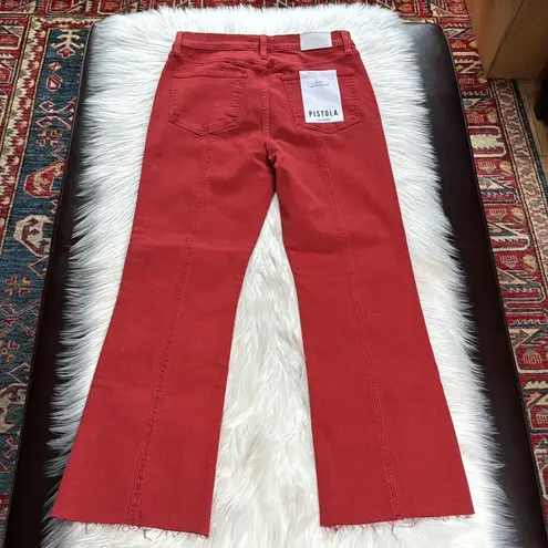 Pistola Rouge Lennon High Rise Crop Boot Jeans