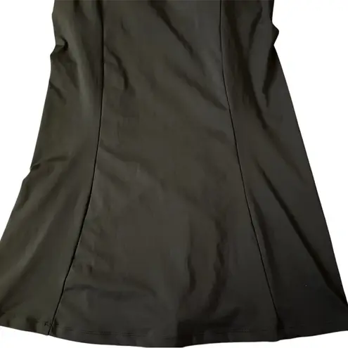 Asymmetric Mini Tennis Dress Green Size L