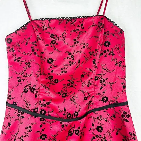 Jodi Kristopher Vintage Hi Low Dress Size 9/10 Modern 8 Vampy Whisigoth Gothic - Image 3