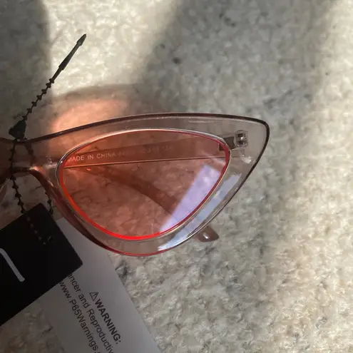 NWT Lulus Pink Mirrored Cat