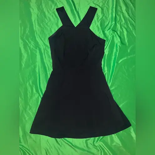 Gianni Bini  Black Halter A-Line Mini Dress size 4