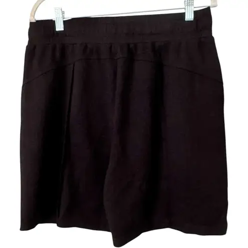 Halara NWT Black Pull On Knit Athletic Modest Shorts Women’s Size XL