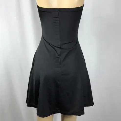 Zuliana Black Size Small Strapless Short Dress. Made in USA. New With Tags