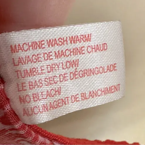 Inteco Intimates Red Pink Black Heart Love Print Babydoll Nightie Chemise Medium