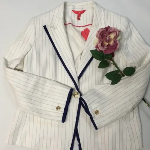 Ivanka Trump Pin Stripes Short Blazer NWT