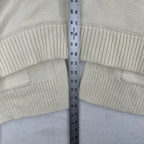 Kaufmanfranco Cream Wool Blend Knit Vest Faux Fur Collar Sleeveless Medium M