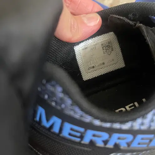 Merrell Women's Bare access flex shield sz 9 Running Shoes Black Blue Athletic