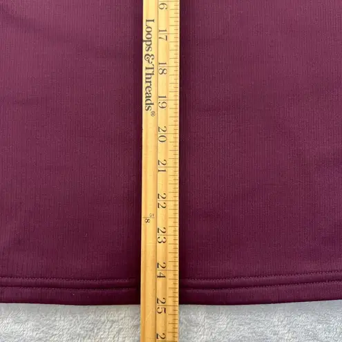 REI Top Polartec Pullover Womens Medium Purple 1/4 Zip Outdoors Activewear Hike