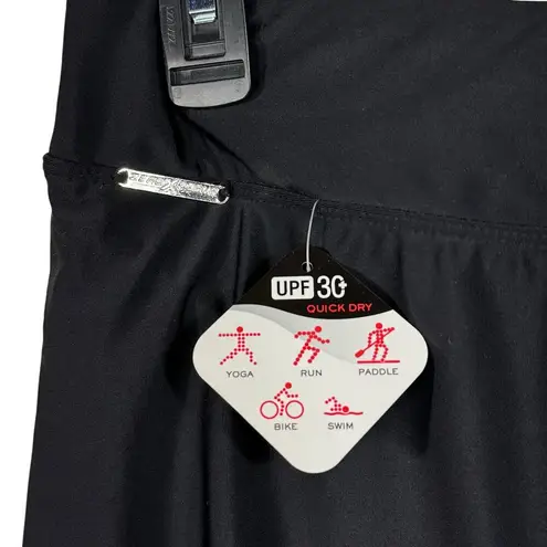 ZeroXposur 1X-Large Swim Skort UPF 30+ Lightweight Stretch Quick-Dry Zip Pocket