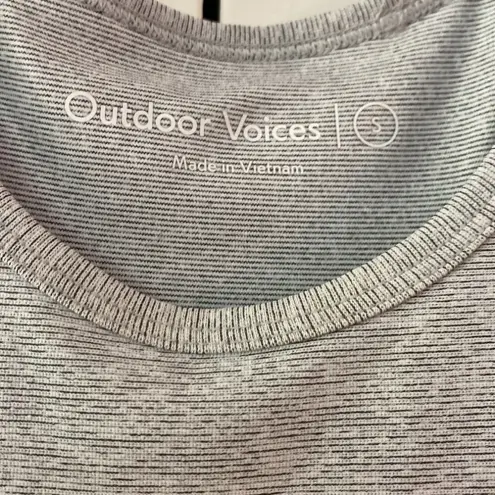 Outdoor Voices  Athena Athletic Dress Dove / Ash Gray Grey‎ Pickleball Mini Dress