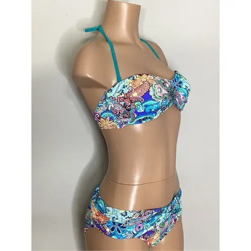 Bleu Rod Beattie New. paisley bikini. Size 8. Retails $159