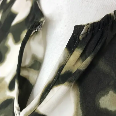 Simply Vera 💋 Wang Blurred Camouflage Shift Dress M