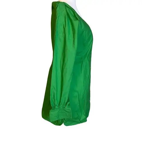 Nanushka Alyssa Dress in Green Womens Shirtdress Mini