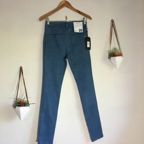 Rag and Bone NWT  double blues high rise skinny jeans - Image 5