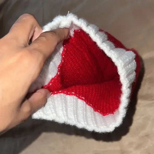Red and White Santa Hat