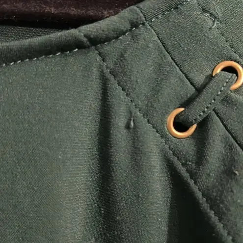 Carmen Marc Valvo Top 3/4 Sleeve - Green - Size 0x