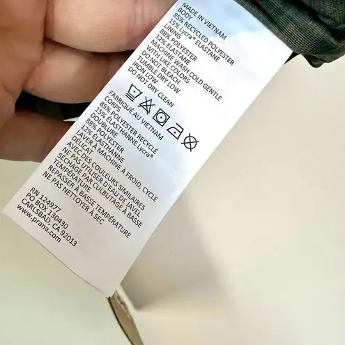 prAna NWT Layna Brami in Sage Camo - Size Small