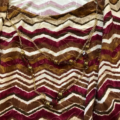 Alfred Dunner - all in one top/cardigan/necklace