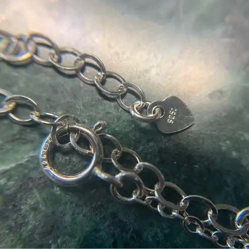 December Birth Month Flower Holly Necklace 925 Sterling Silver 19”