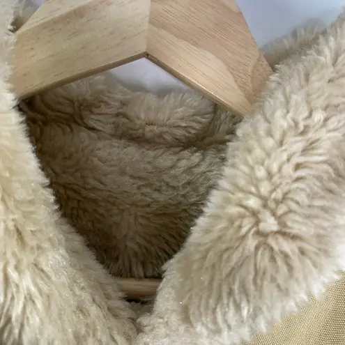 Bonders Exclusive All Season Calendar Cloth Khaki Jacket Women's Size Medium M Tan