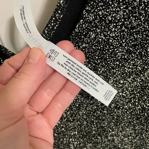 Bethany Mota Black & Gold Speckled Dress Size Medium