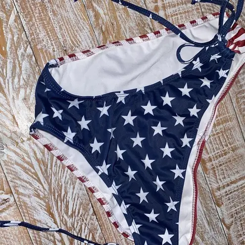 πΊπΈπFlag Scrunch Butt Bikini ππΊπΈ~lg Red