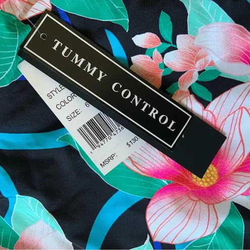 La Blanca Nightfall One Shoulder One Piece Swimsuit Size Small NWT Retail $130