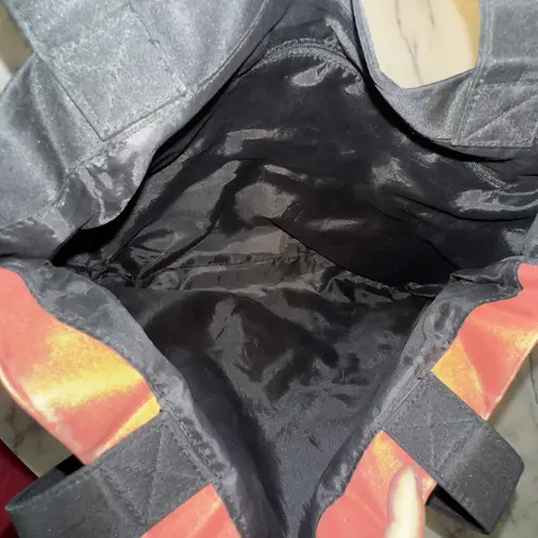 Disney Store Villains Maleficent Tote Bag Handbag Sequins 15"x16" Vintage